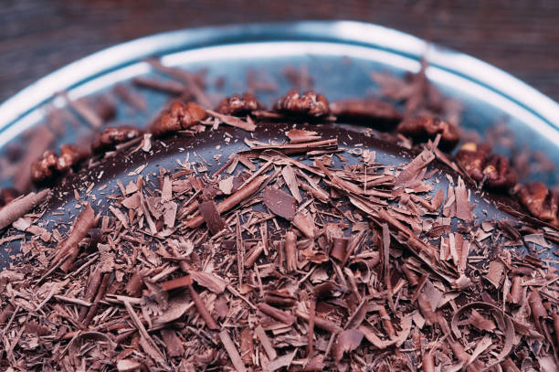 istock whole chocolate cake top view close-up 1399420531