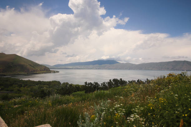istock Sevan is an alpine lake in Armenia, one of the largest lakes in the Caucasus 1399433220