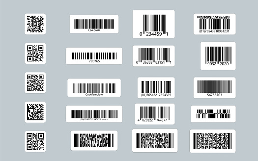 Code Stickers On Isolated Background Code Sample Stock Illustration ...