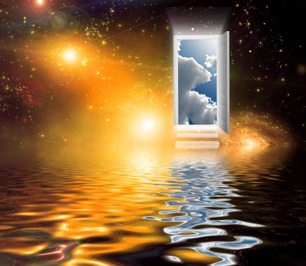 istock Opening Door to another world 1399455848