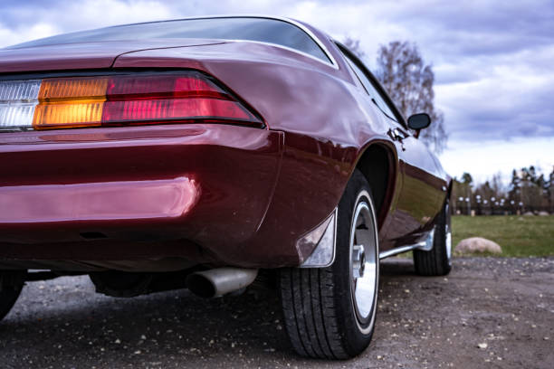 istock an old powerful classic American car. automotive classics. maslkar. 1399462439
