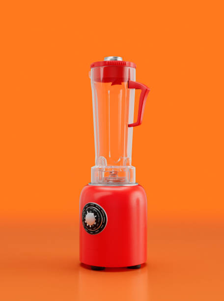 istock Retro shaker, vintage kitchen appliance side view, 3d rendering 1399465027