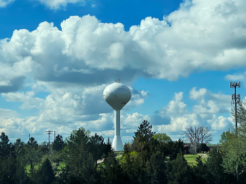 City water tower storage tank , Rapid City , South Dakota