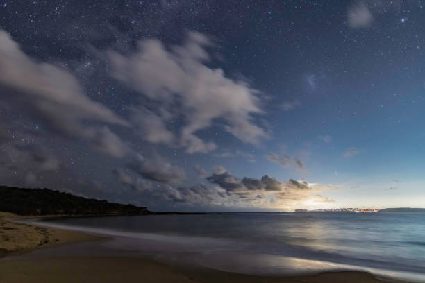 istock The night sky at the beach 1399482683