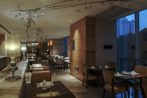 istock Restaurant interior, part of hotel 1399485058