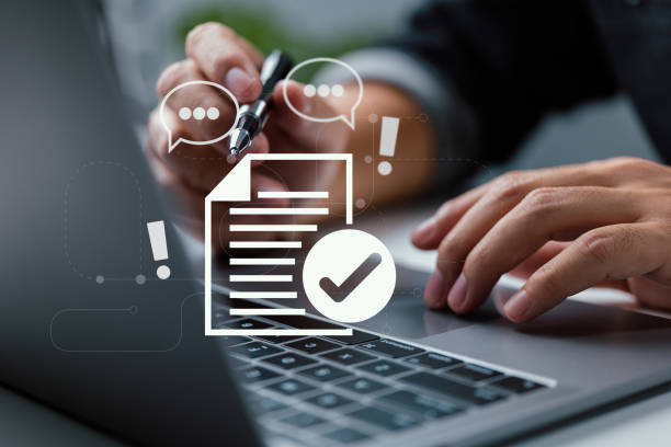 istock Contract Document, Privacy Policy Reading, and Terms & Conditions. Businessman Contract signing. Contract Agreement Idea. 1399489530