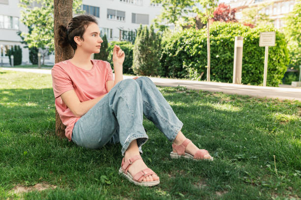 istock Listen to silence, enjoy nature 1399497580