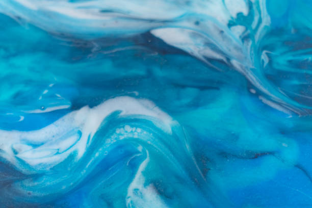 istock Epoxy resin art. Close up 1399499660