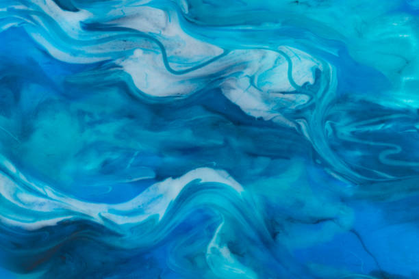 istock Epoxy resin art. Close up 1399499898