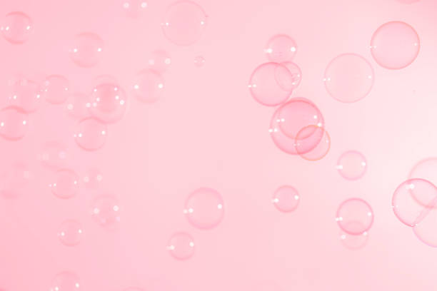 istock Abstract Beautiful Transparent Soap Bubbles on Background. Soap Sud Bubbles Water. 1399503351