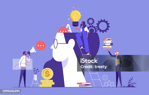 istock Concept of up skill and learning 1399506394