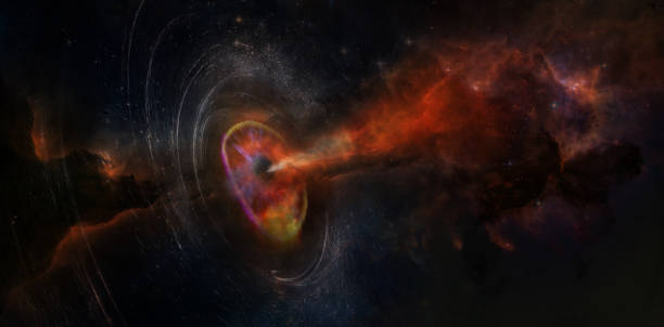 istock Black hole in space. Elements of this image furnished by NASA. 1399509947