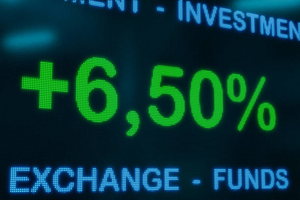 istock 6,5% positive percentage sign - Stock Exchange 1399536127