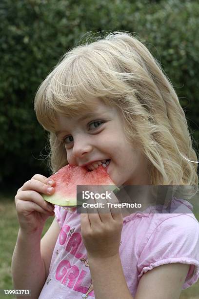 Yummy Watermelon 2 Stock Photo - Download Image Now - Activity, Cheerful, Child