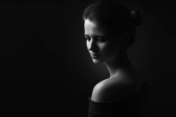 Young Woman Looking Confused At Billiard Table - She Is Losing
