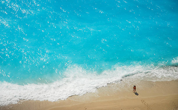 istock Greece  lefkada ekremnoi beach 139954356