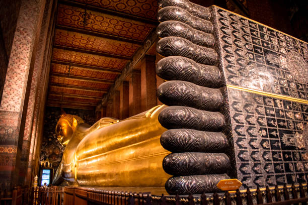 istock Big Reclining Buddha in Bangkok. 1399544699