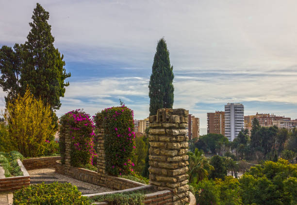 istock Malaga town landscape view, Spain 1399545442