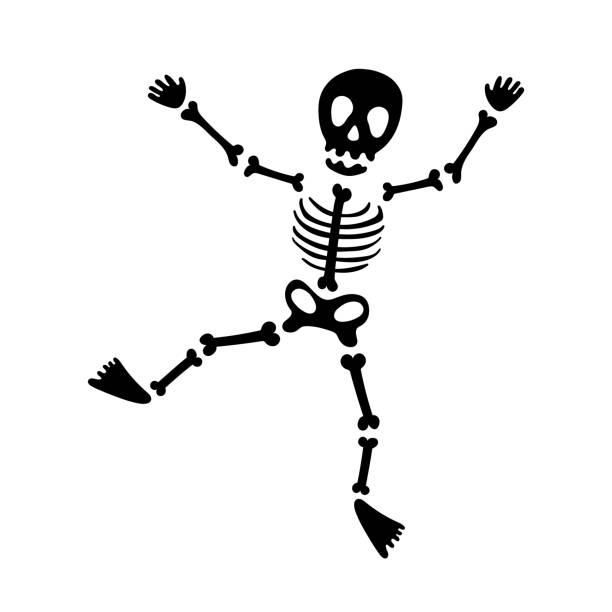 810+ Funny Skeleton Silhouette Stock Photos, Pictures & Royalty-Free ...