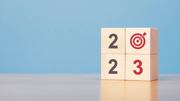 istock New year 2023 goal. 1399549513