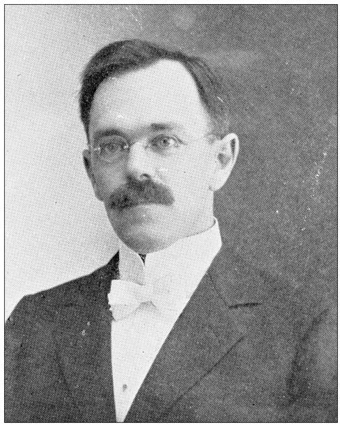istock Antique photograph from Lawrence, Kansas, in 1898: J E Peairs, County Superintendent 1399550962