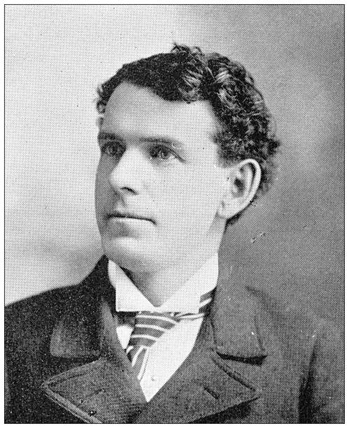 istock Antique photograph from Lawrence, Kansas, in 1898: A C Mitchell, County Attorney 1399551005