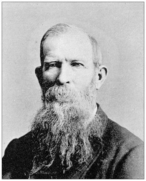 istock Antique photograph from Lawrence, Kansas, in 1898: Col. W M Nace, Commissioner 3rd district 1399551112