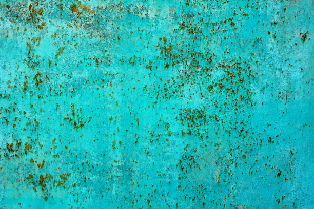istock Beautiful image of a metal surface with rust 1399555480
