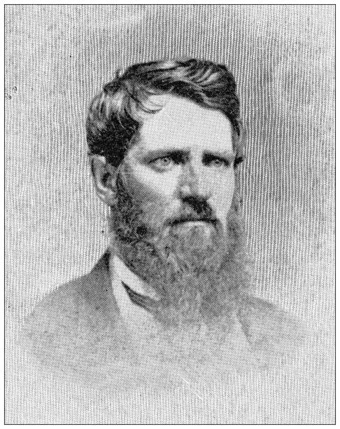 istock Antique photograph from Lawrence, Kansas, in 1898: Samuel K Huson, postmaster 1399555547