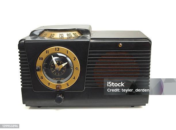 Vecchia Radio - Fotografie stock e altre immagini di Radio - Radio, 1920-1929, 1930-1939