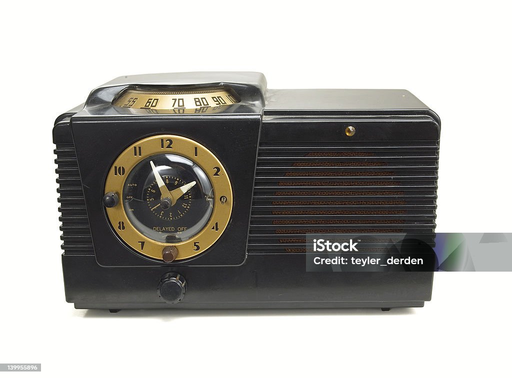 Stare radio - Zbiór zdjęć royalty-free (Radio)