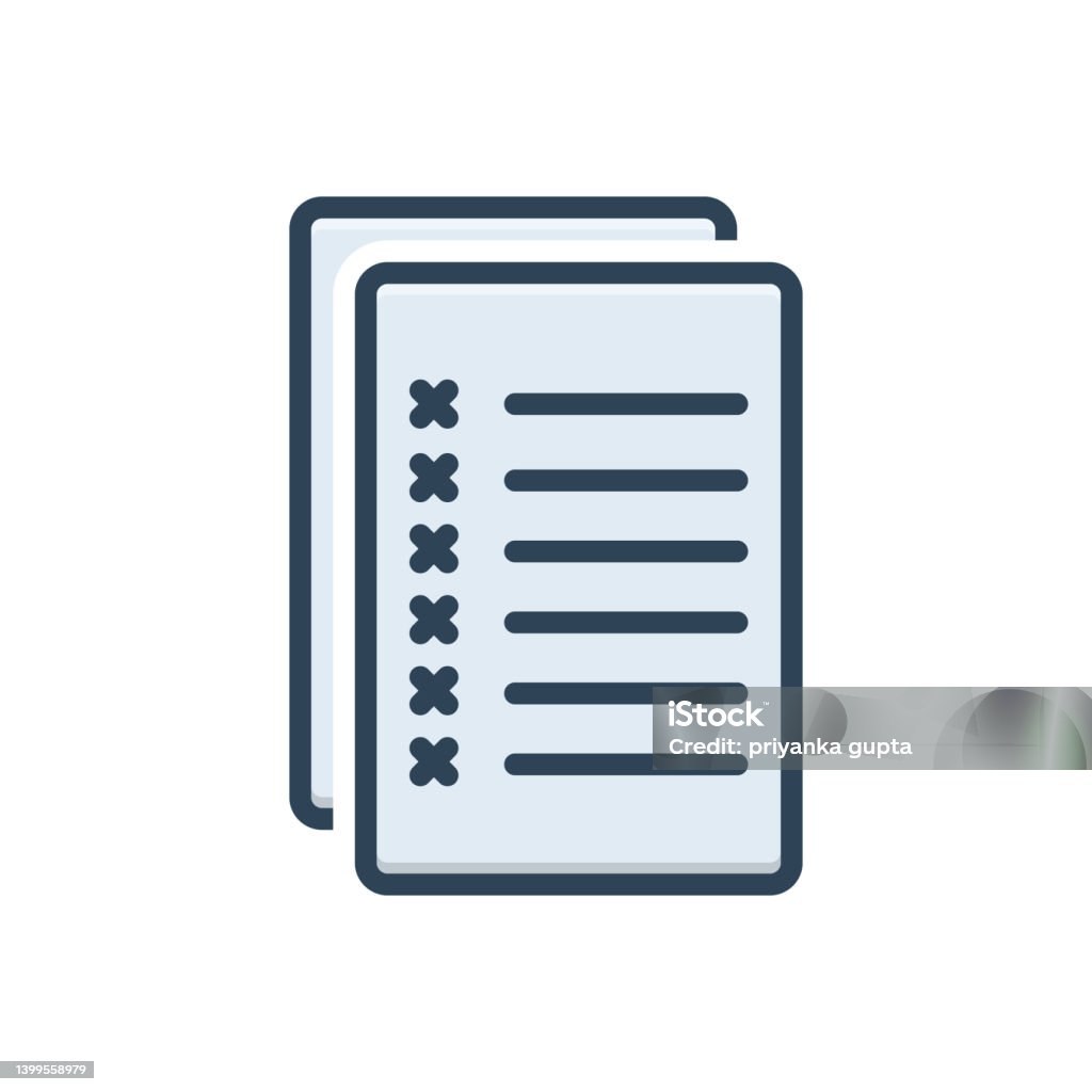 Mistake Error Stock Illustration - Download Image Now - Checklist, Icon ...