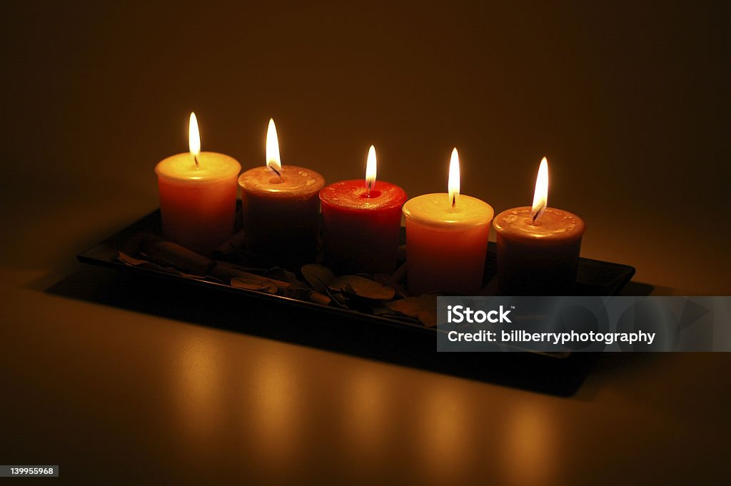 Romântico velas - Royalty-free Artigo de Decoração Foto de stock