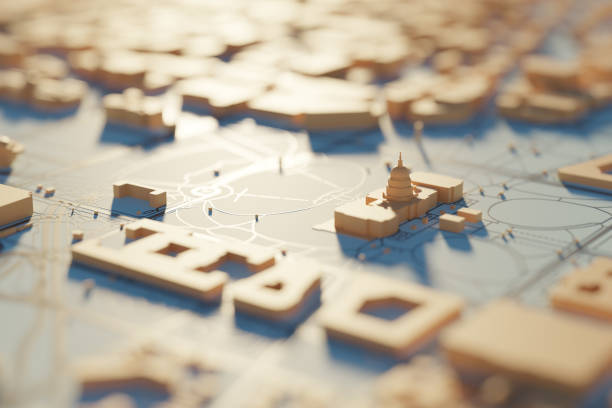 istock United States Capitol in 3D Washington DC. 3D rendering. 1399560123
