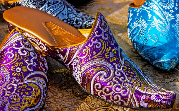 istock Women`s sandal close up. 1399560927