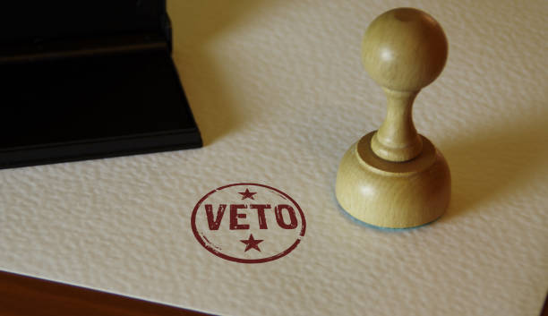 istock Veto stamp and stamping - opposition and refuse concept 1399561906