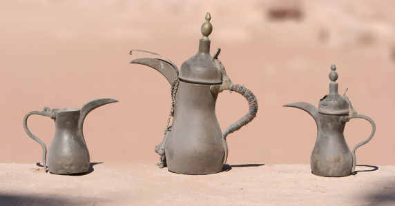 Traditional Coffee Pots, Petra, Jordan.