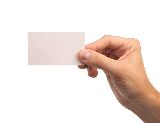 Business Card stock photo