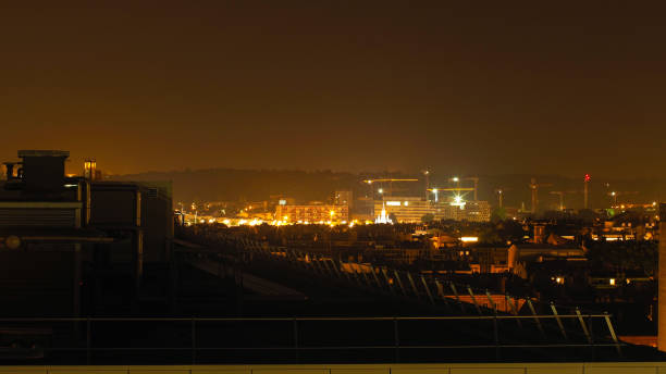 istock City of Bordeaux, by night 1399566340
