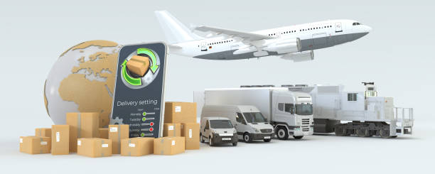 istock International Freight transportation app 1399566590