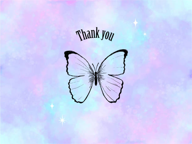 holographic vector background with a butterfly for banners, cards, flyers, social media wallpapers, etc. holographic vector background with a butterfly for banners, cards, flyers, social media wallpapers, etc. ホログラム stock illustrations