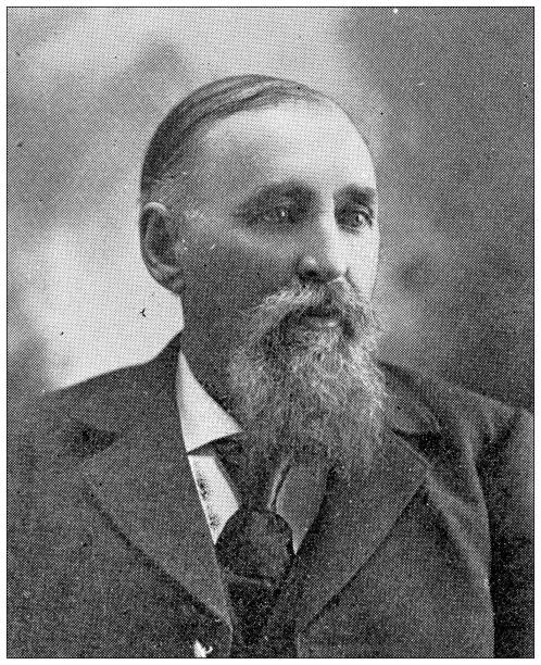 istock Antique photograph from Lawrence, Kansas, in 1898: Jonathan Akers, Councilman 1399568683