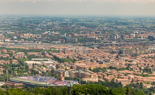 View over Bologna, Italy