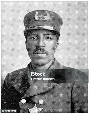 istock Antique photograph from Lawrence, Kansas, in 1898: Sam Jeans, Assistant chief of Police 1399569015