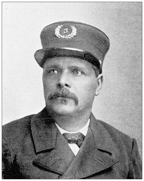 istock Antique photograph from Lawrence, Kansas, in 1898: Dan Morton, Policeman 1399569163