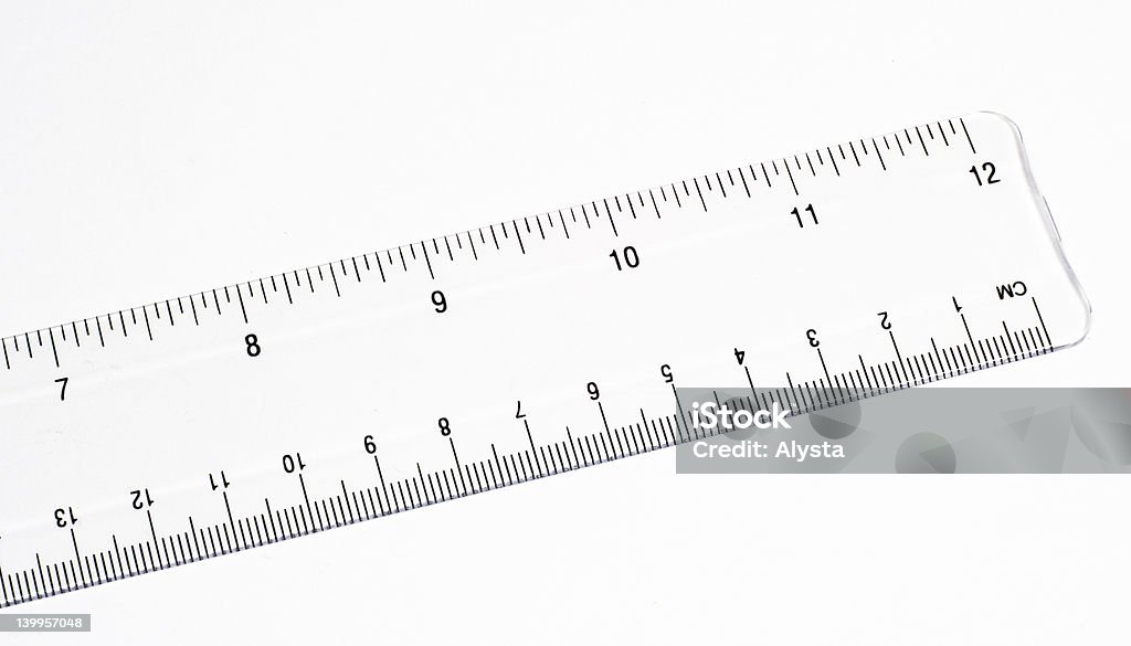 Clear Ruler Stock Photo - Download Image Now - At The Edge Of, British  Culture, Centimeter - iStock