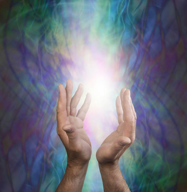istock Channelling powerful healing energy to you 1399570839