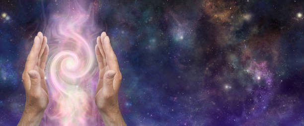 istock Cosmic Energy Healer channeling Vortex Message Banner 1399570874