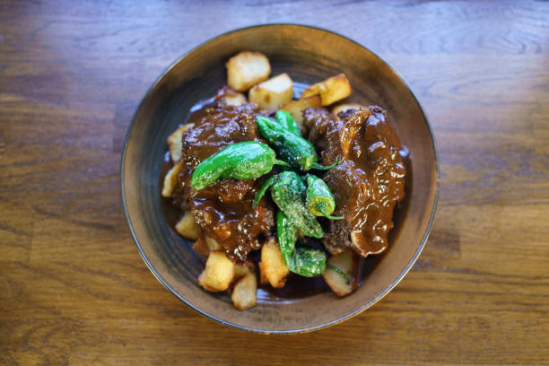istock Bull's tail cooked and ready to eat in a Spanish restaurant 1399572881