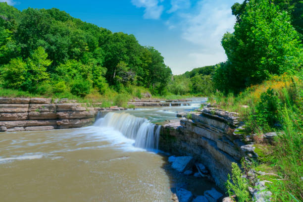 istock Waterfall in summer-Catarack Falls-Indiana 1399573547